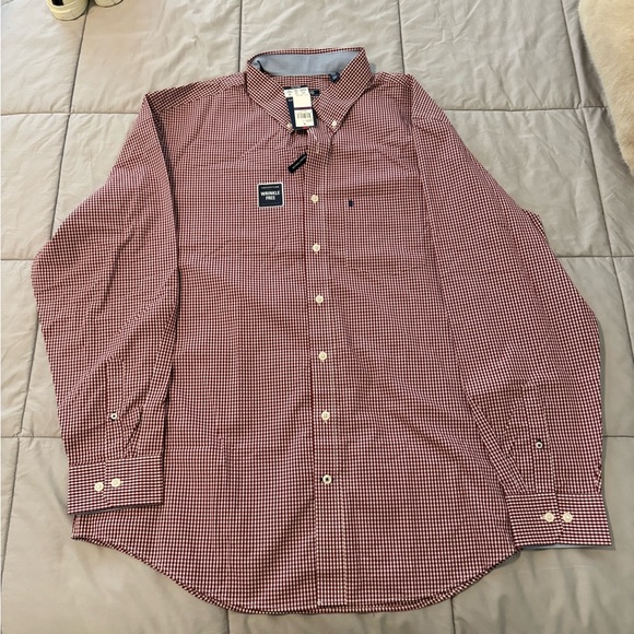 Izod Long Sleeve Button Up - Picture 1 of 4